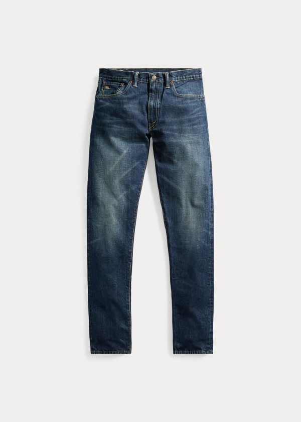 Ralph Lauren Slim Narrow Jeans Herre Danmark (GBELP0712)